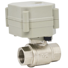 Dn15 1/2′′ 2-Way DC5V/12V/24V Stainless Steel Ball Valve Electric Motor Control Valve